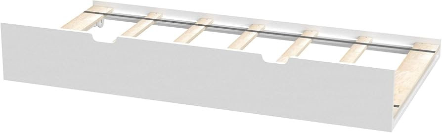Max & Lily Twin Trundle Bed, White | Amazon (US)