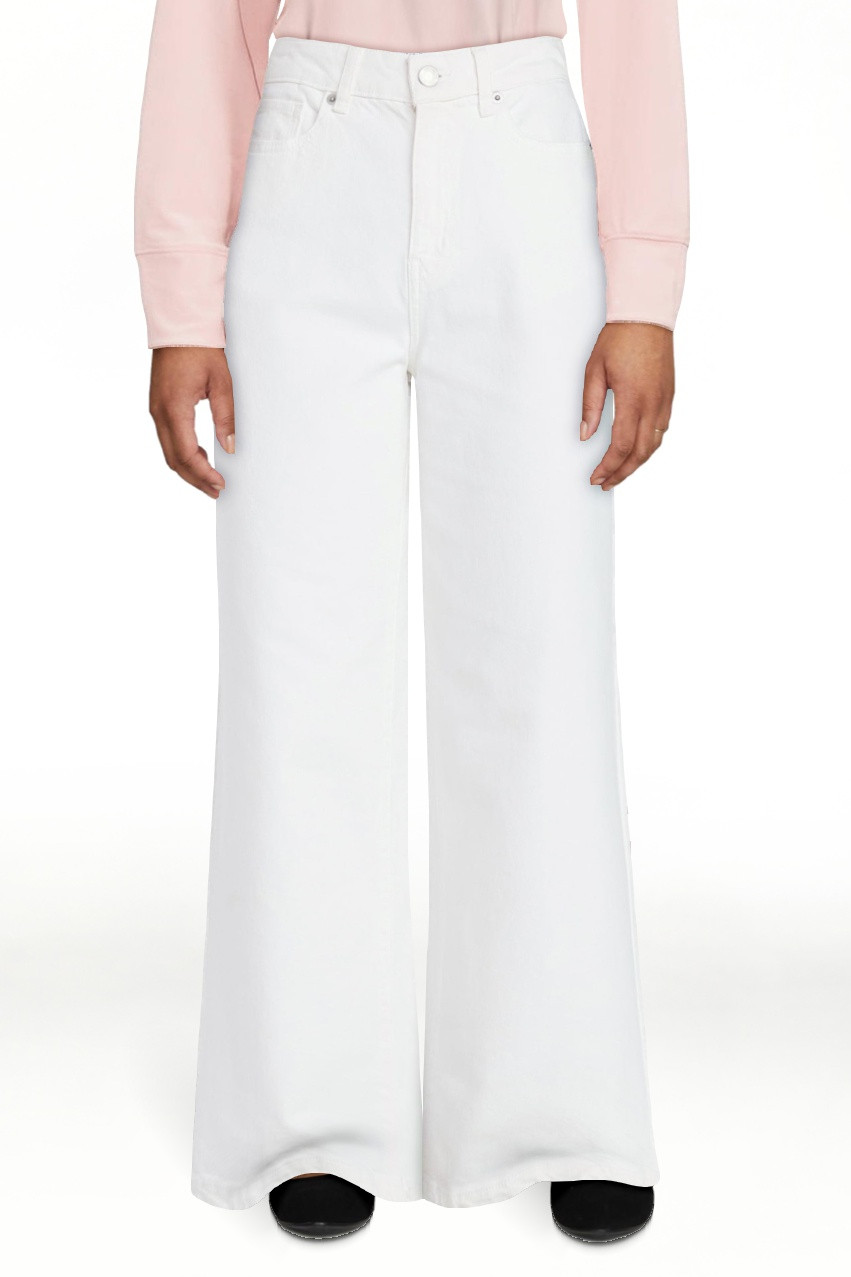 Time and Tru Women's Wide Leg Jeans, 31" Inseam, Sizes 0-22, 0L-22L | Walmart (US)