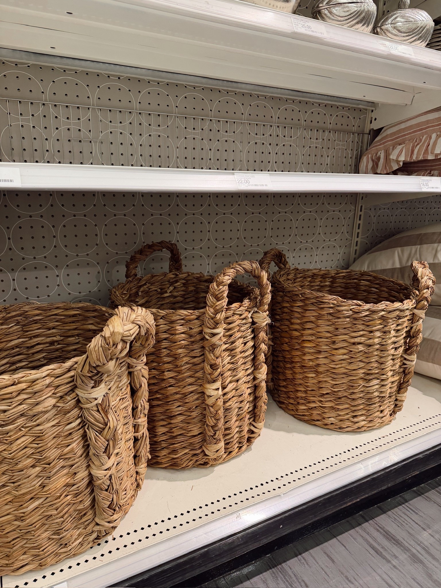 Wicker baskets! Love these for spring home decor 🌷🤍☁️ comes in medium and large 

#LTKdayinmylife #LTKSeasonal #LTKHome