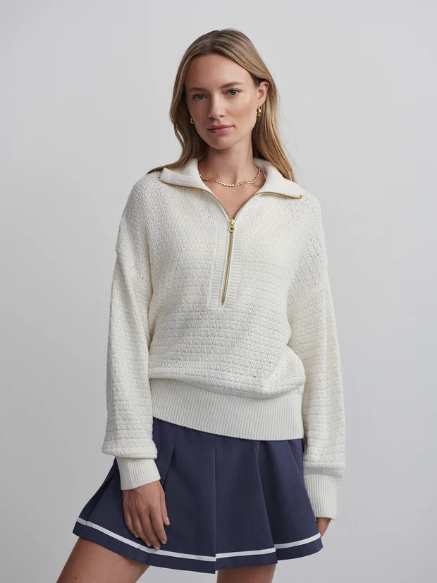 Jene Merino Half-Zip Knit | Varley USA