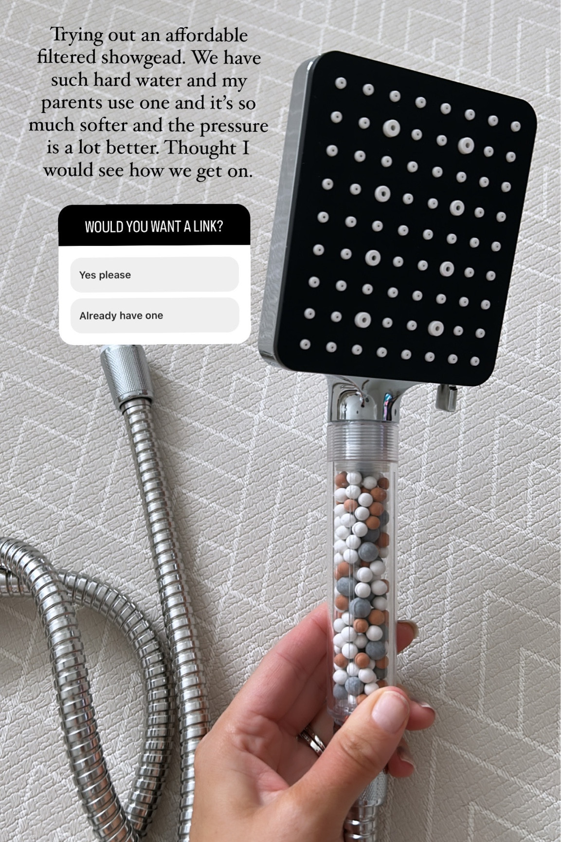 Shower filter head to reduce hard water to create softer skin and improve the appearance of your hair. Dry skin solution, shower filter

#LTKhome #LTKsalealert #LTKeurope