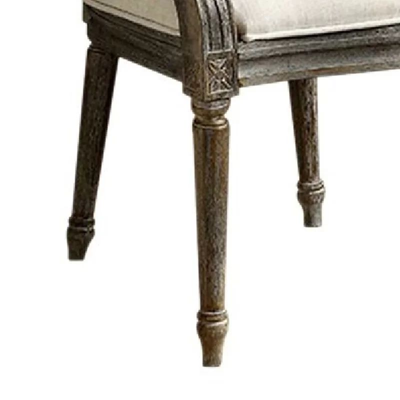 Asaad 35.5'' Wide Linen Armchair | Wayfair North America
