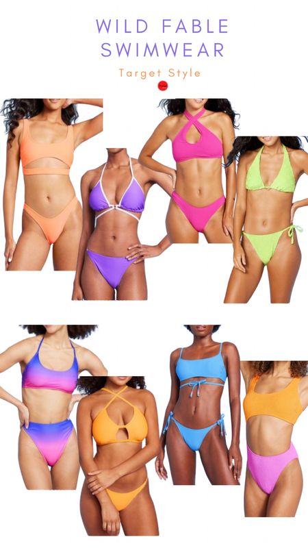 Wild Fable Target Swimwear  Colorful and Fun Bikinis and One piece Swimsuits #target #targetswim #swimwear #bikinisets #onepieceswim

#LTKFind #LTKtravel #LTKswim