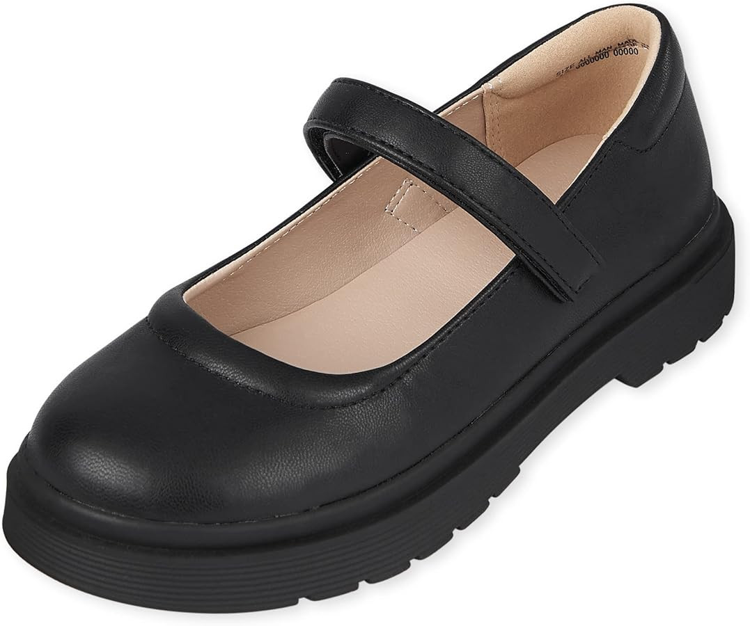 The Children'S Place Girls Closed Toe Maryjane Flats | Amazon (US)