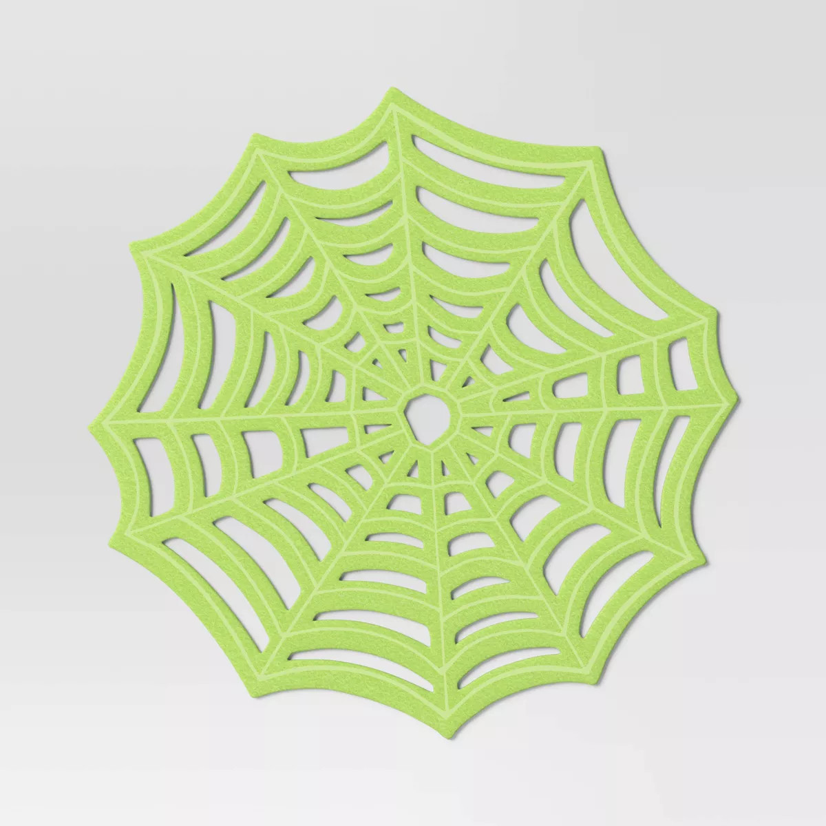 Halloween Spiderweb Charger Placemat Green - Hyde & EEK! Boutique™ | Target