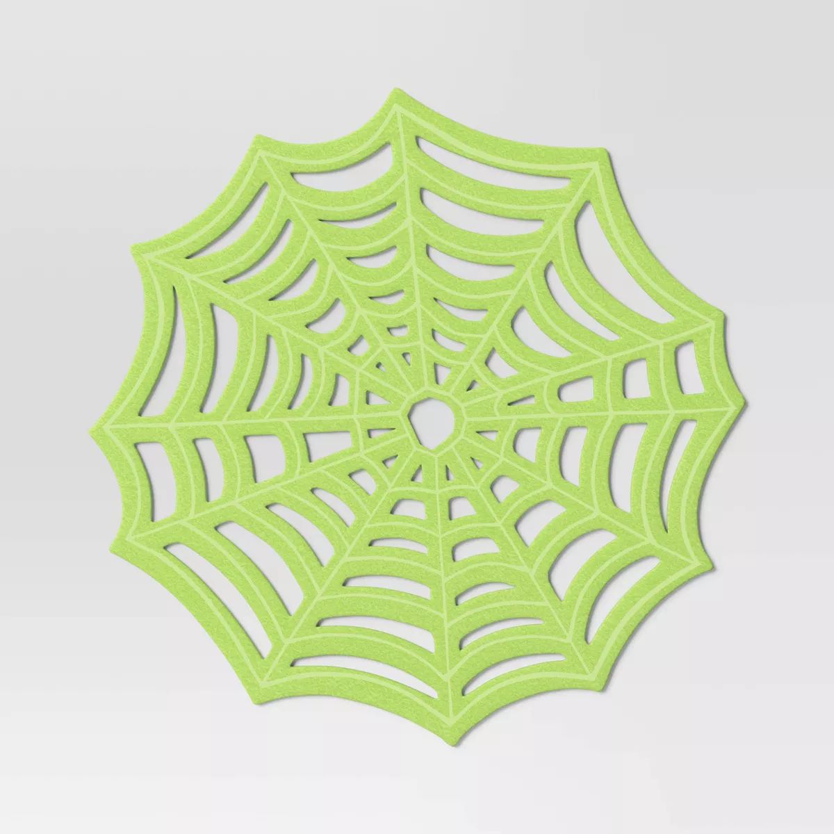 Halloween Spiderweb Charger Placemat Green - Hyde & EEK! Boutique™ | Target