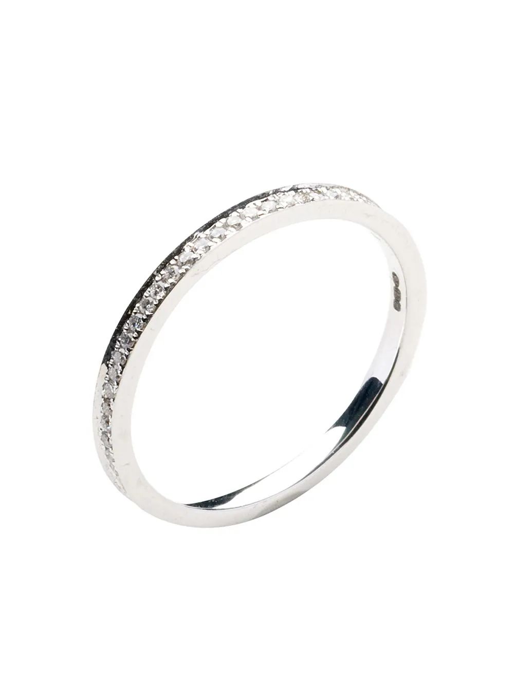 Annoushka 18kt White Gold Diamond Eclipse Eternity Ring - Farfetch | Farfetch Global