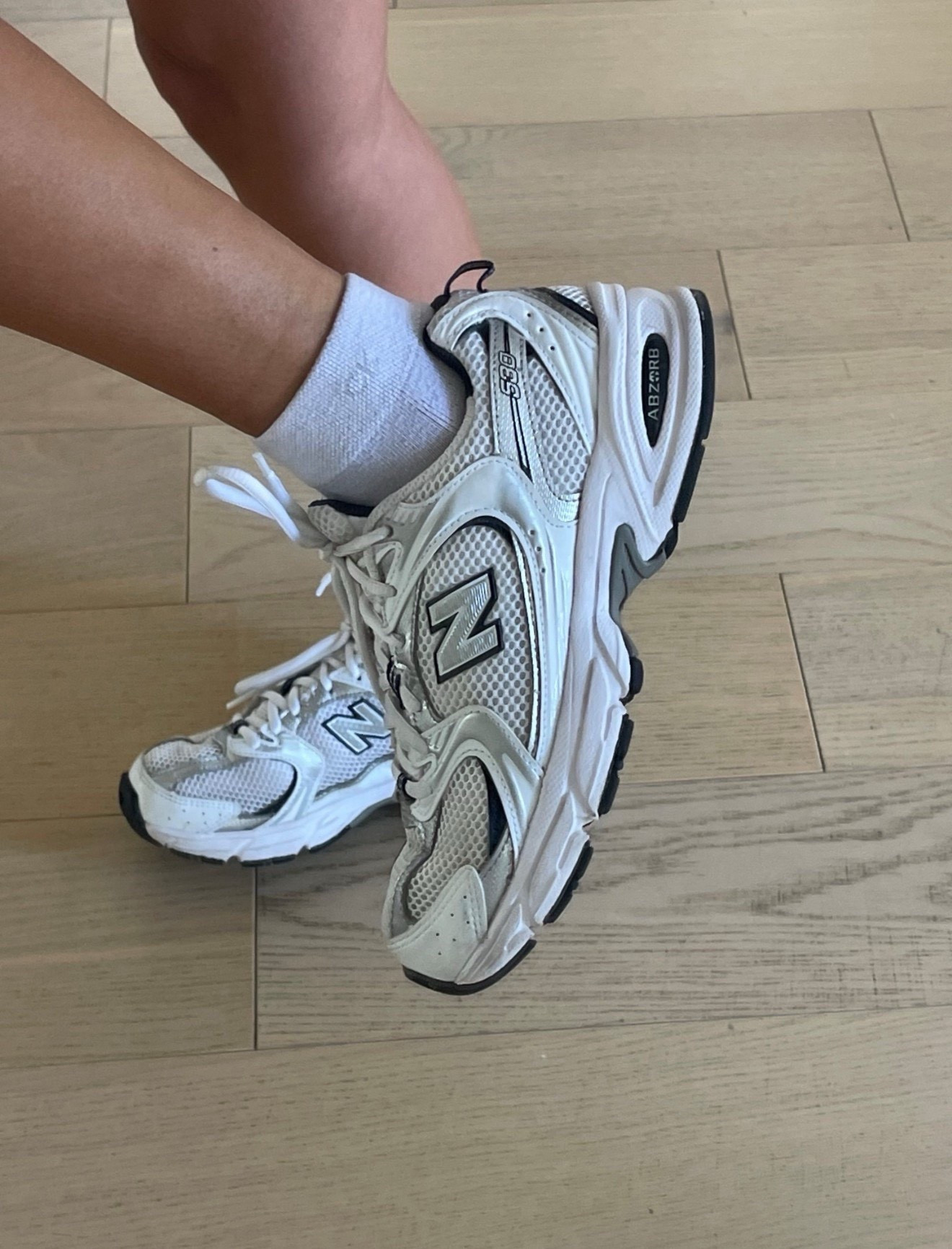 [3/26/26] New Balance sneakers, size 1/2 down + favorite Calvin Klein socks! 

#LTKgrwm #LTKdayinmylife #LTKootd