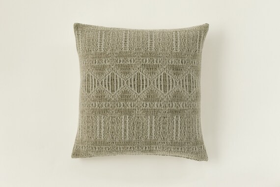 Taupe Pillow Cover Pillow With Texture Neutral Pillow Woven - Etsy | Etsy (US)