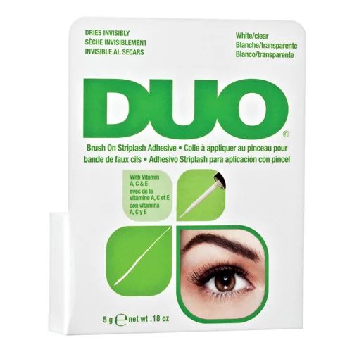 DUO Brush On Striplash Adhesive With Vitamins A C And E Clear, 0.18 Oz, 2 Pack | Walmart (US)