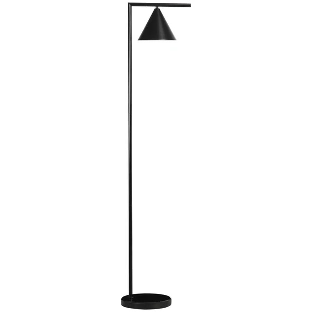 HOMCOM Floor Lamps for Living Room Standing Lamp w/ Adjustable Head | Walmart (US)