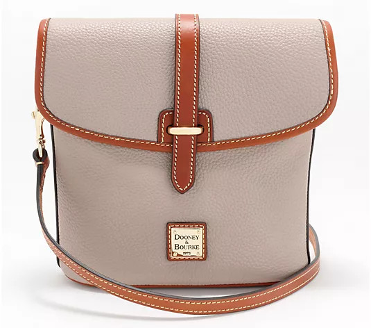 Dooney & Bourke Pebble Leather Large Holly Bag | QVC