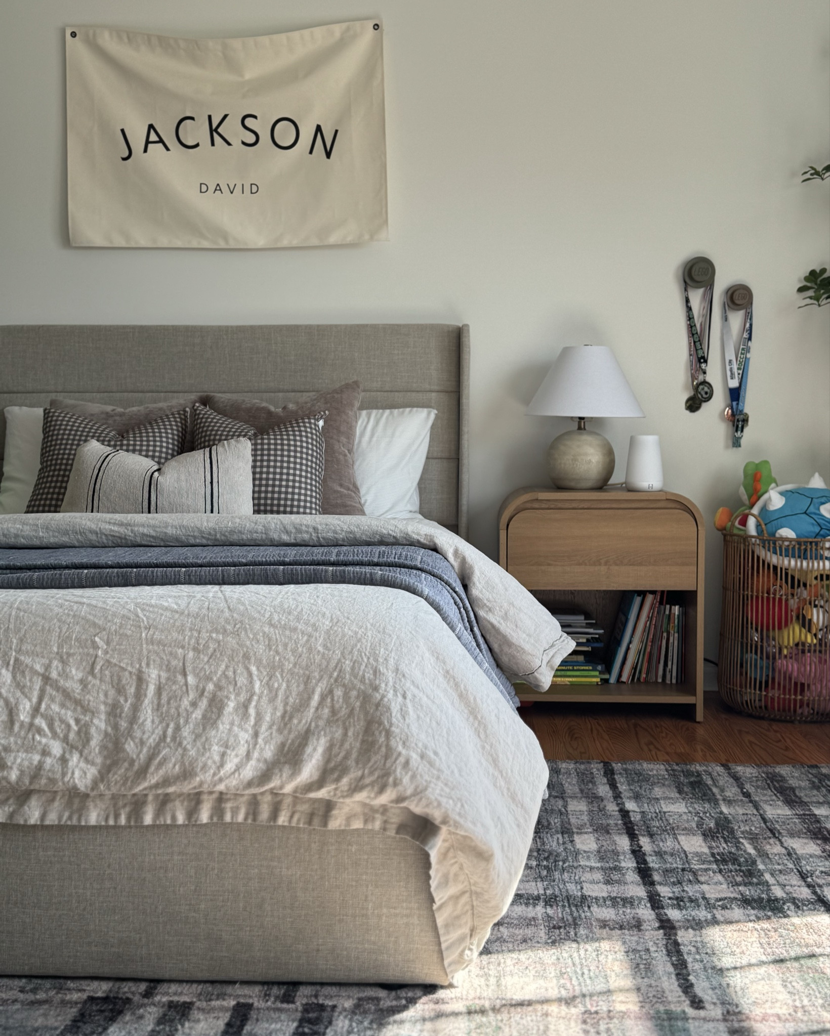 Boy bedroom, boy bedding, Minecraft bedroom, toddler boy room, kids bedroom, kids bedding, lift up storage bed, kids nightstands

#LTKHome #LTKKids