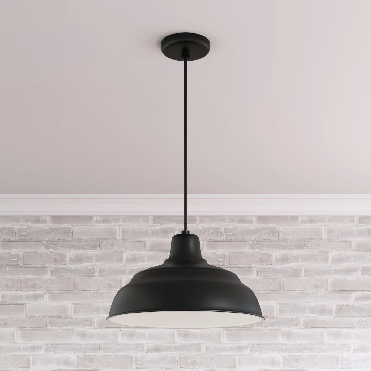 Abrahamson 1 - Light RLM Single Dome Pendant | Wayfair North America