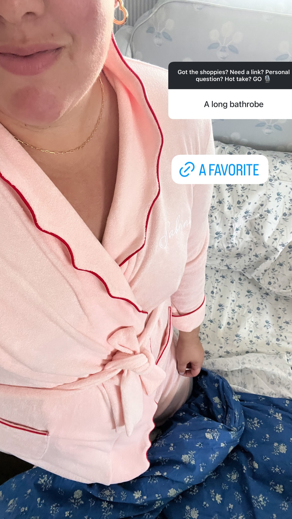 This long pink bathrobe is a favoritee

#LTKStyleTip
