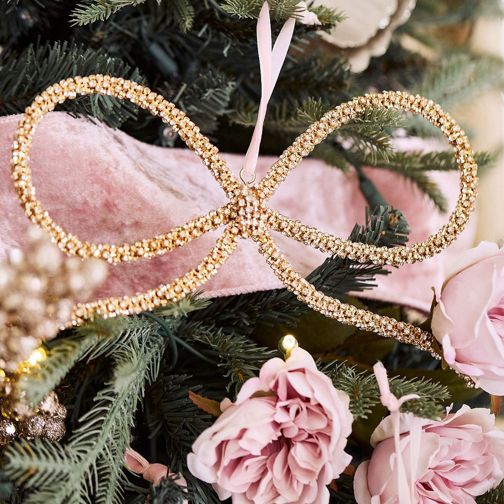 LoveShackFancy Gem Bow Ornaments | Pottery Barn Teen