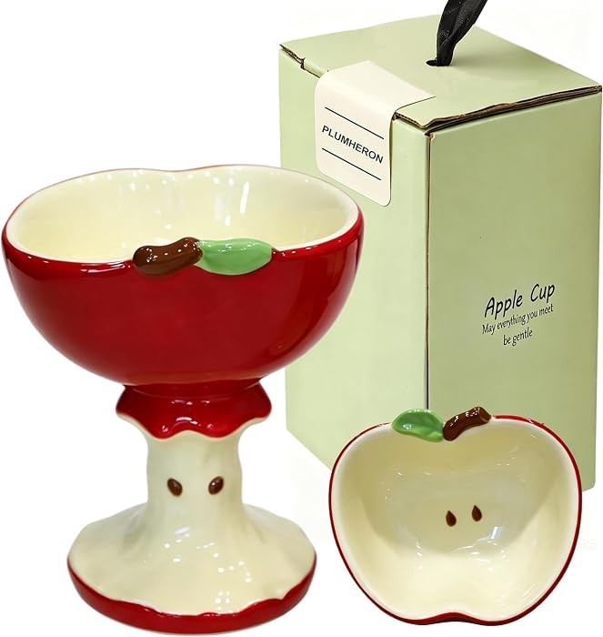 Ceramic Ice Cream Bowl, Deep Dessert Bowl, Shatterproof Reusable | Amazon (US)