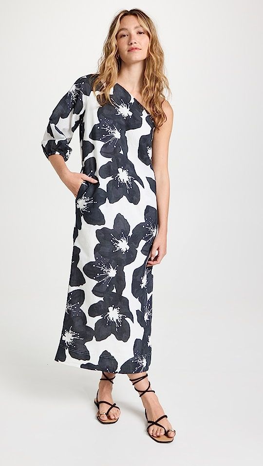 Floral One Shoulder Dress | Shopbop