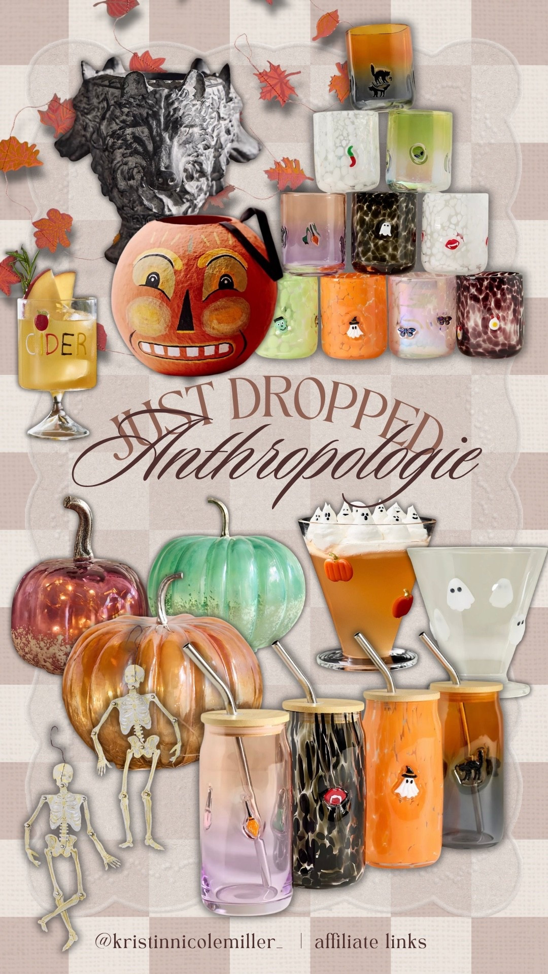 Y’all…. Officially a CODE ORANGE 🎃 at Anthropologie!!! 👀 

Seasonal fall autumn Halloween spooky icon glasses cups straw glass pumpkin decor decorations new just dropped

#LTKSeasonal #LTKHome #LTKdayinmylife