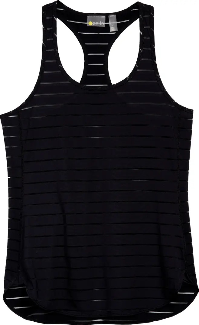 Burnout Stripe Racerback Tank | Nordstrom