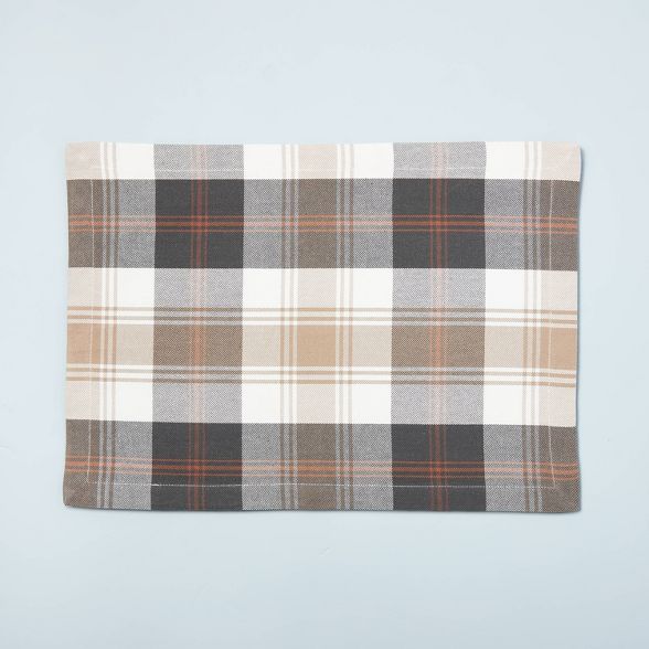 Fall Tartan Plaid Placemat - Hearth & Hand™ with Magnolia | Target