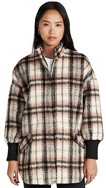 Plaid Times Coat | Shopbop