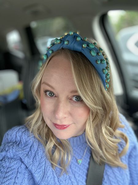 The cutest turquoise stone head band! #hocspring 