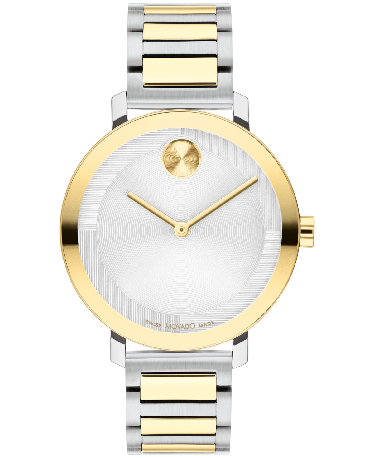 Movado Women's Bold Evolution 2.0 Swiss Quartz Two-Tone Stainless Steel Watch 34mm - Two-Tone | Macy's