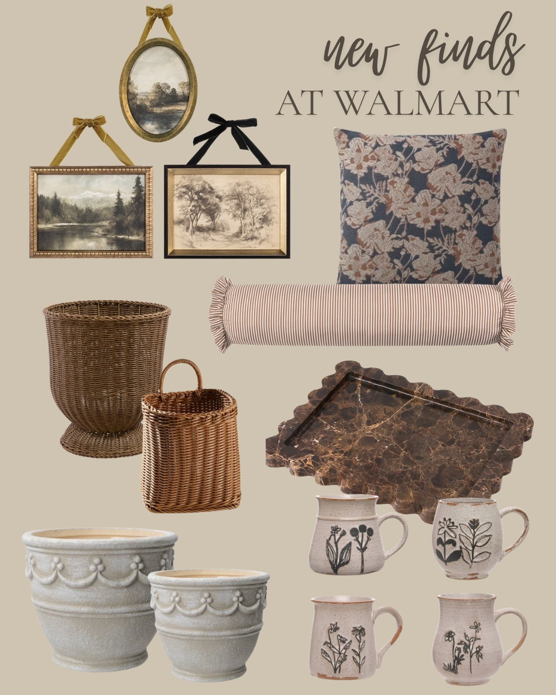 Walmart home decor, budget dupes, looks for less

#LTKFindsUnder100 #LTKHome #LTKFindsUnder50