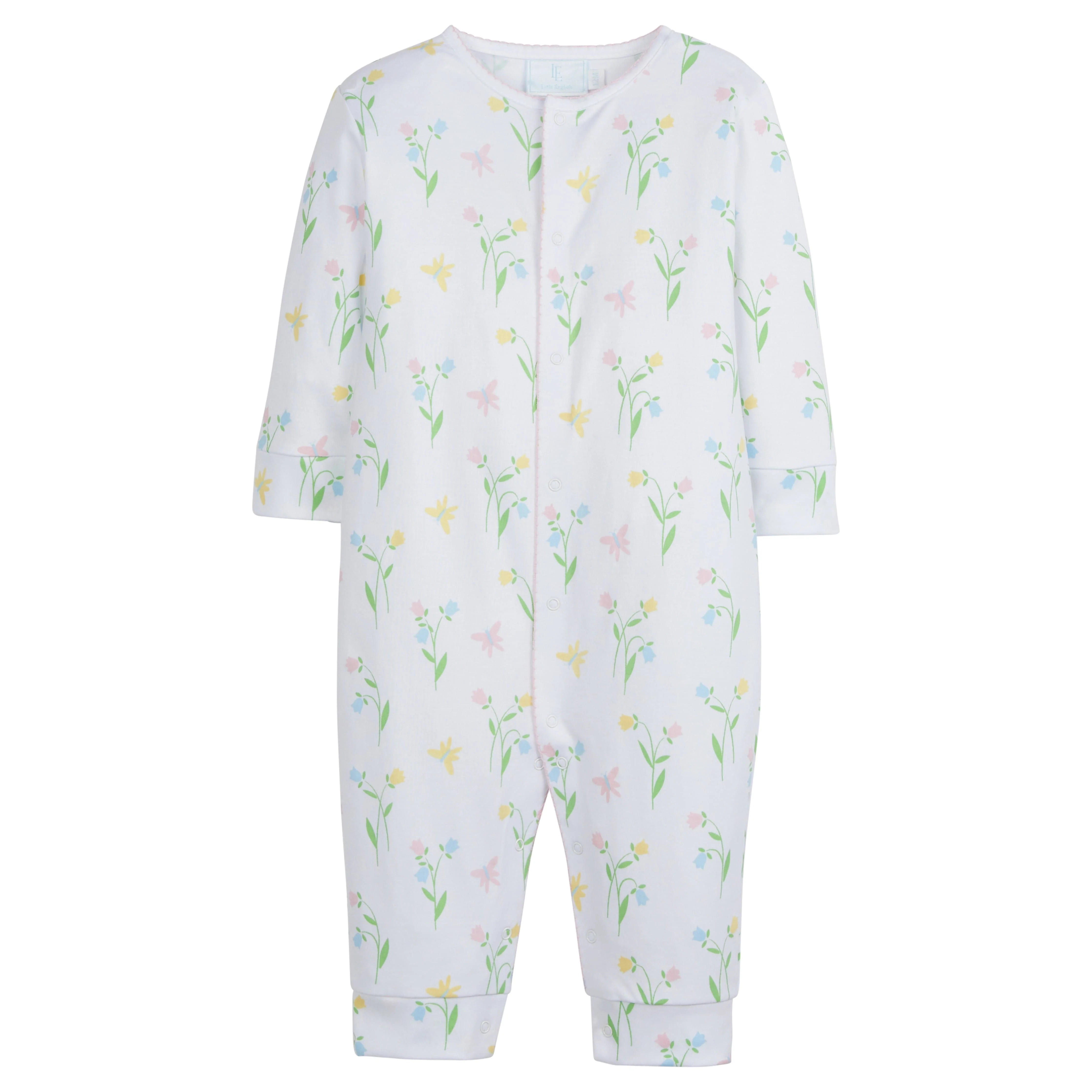 Baby Butterfly Garden Romper - Toddler Clothes | Little English
