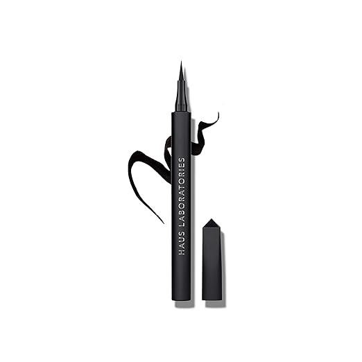 HAUS LABORATORIES by Lady Gaga: LIQUID EYE-LIE-NER, Black Felt-Tip Liquid Eyeliner | Amazon (US)