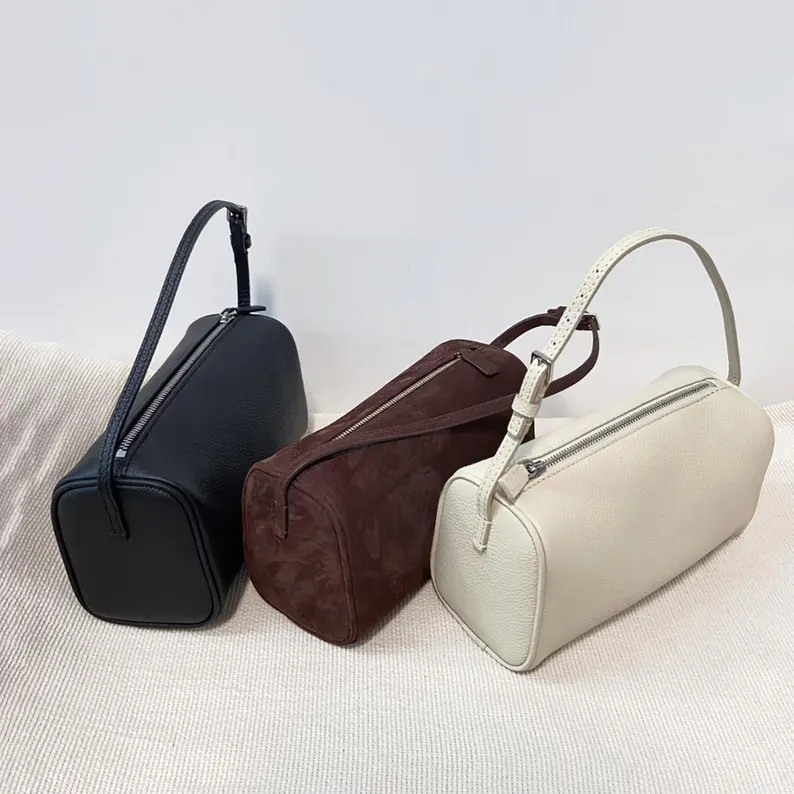 90s Leather Bag, Small Leather Top Handle Bag, Mini Tote Bag - Etsy | Etsy (US)