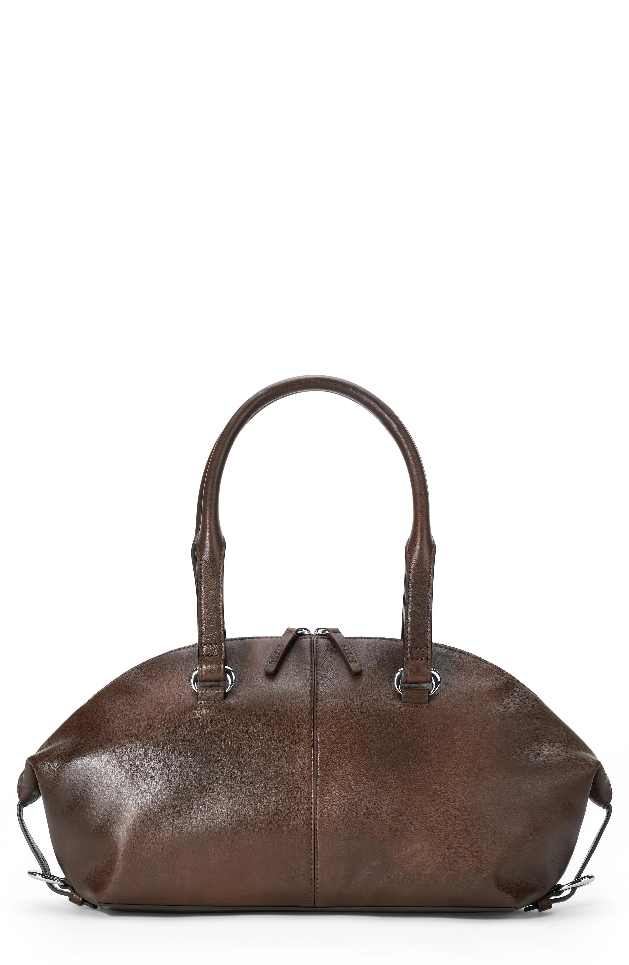 STAUD Hester Leather Shoulder Bag (Women) | Nordstrom | Nordstrom