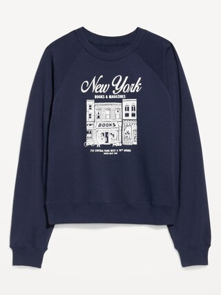 SoComfy Oversized Graphic Sweatshirt | Old Navy (US)