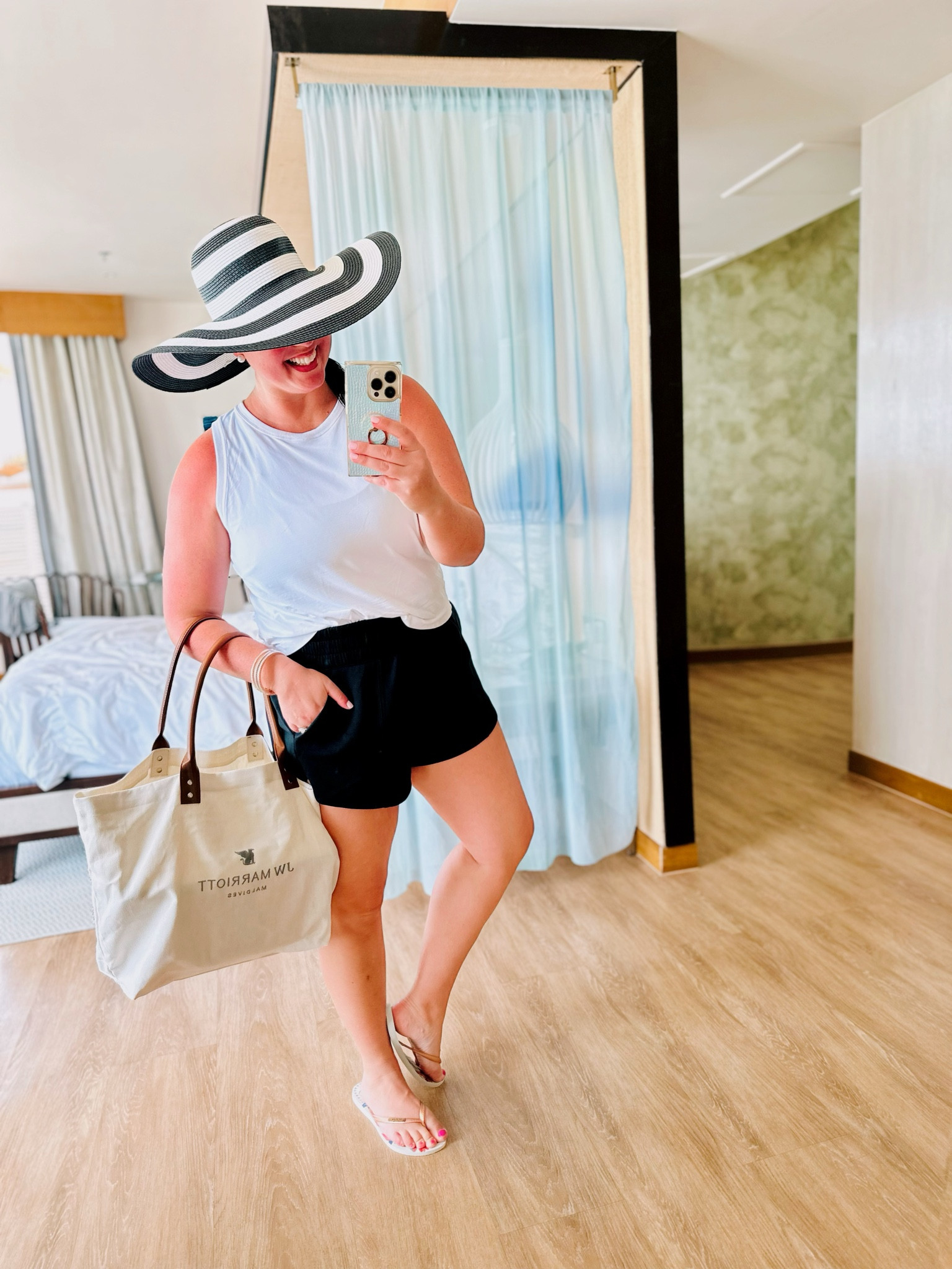 Simple chic resort look for pool 🤍

#LTKover40 #LTKtravel #LTKmidsize