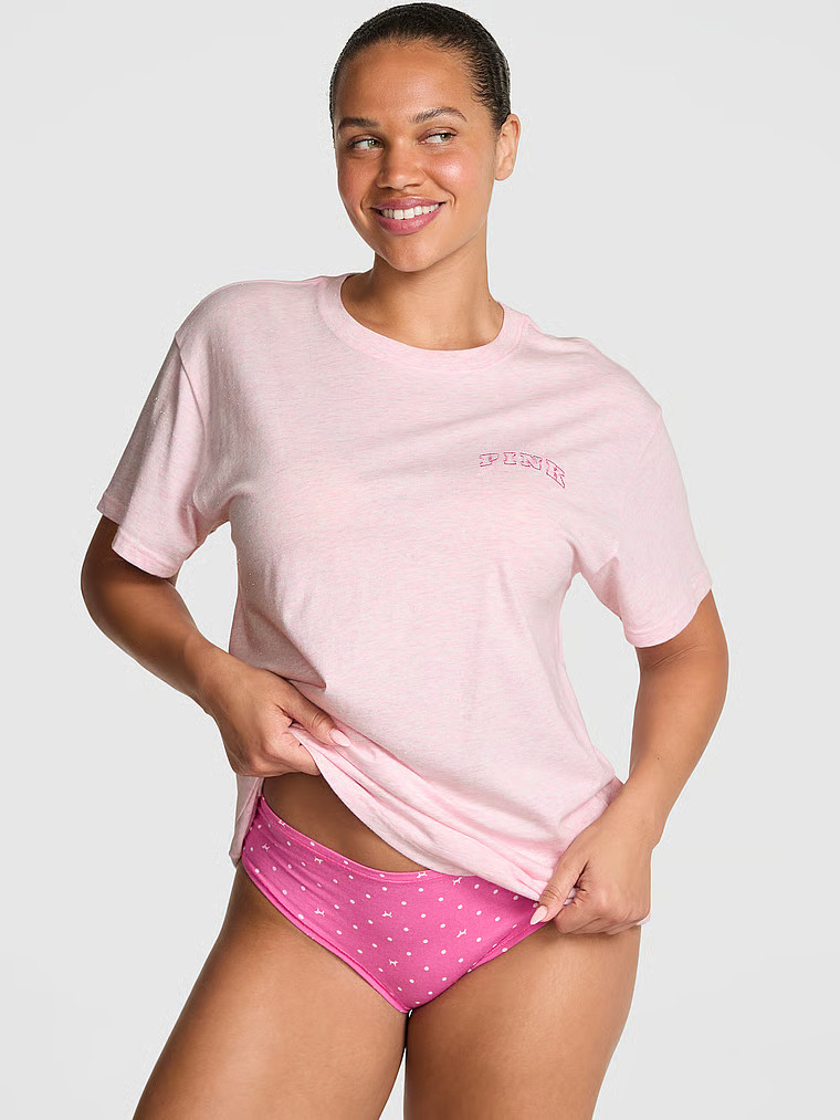 Campus Cotton Bling Tee | Victoria's Secret (US / CA )