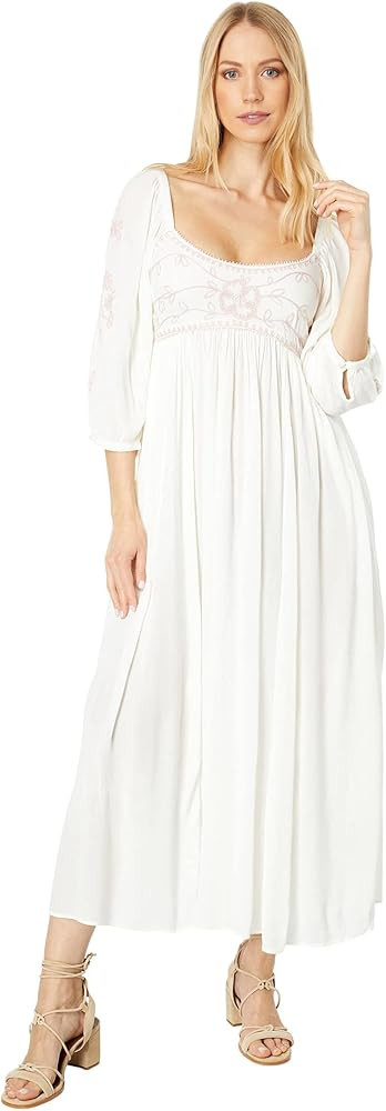 Free People Wedgewood Maxi Ivory XS (Women's 0-2) | Amazon (US)