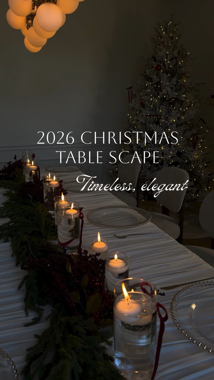 The table scape you’ll want to recreate this holiday season 🎄. 

#reels #christmas #tablescape #christmascountdown #homedecor

#LTKfoodie #LTKSeasonal #LTKHome