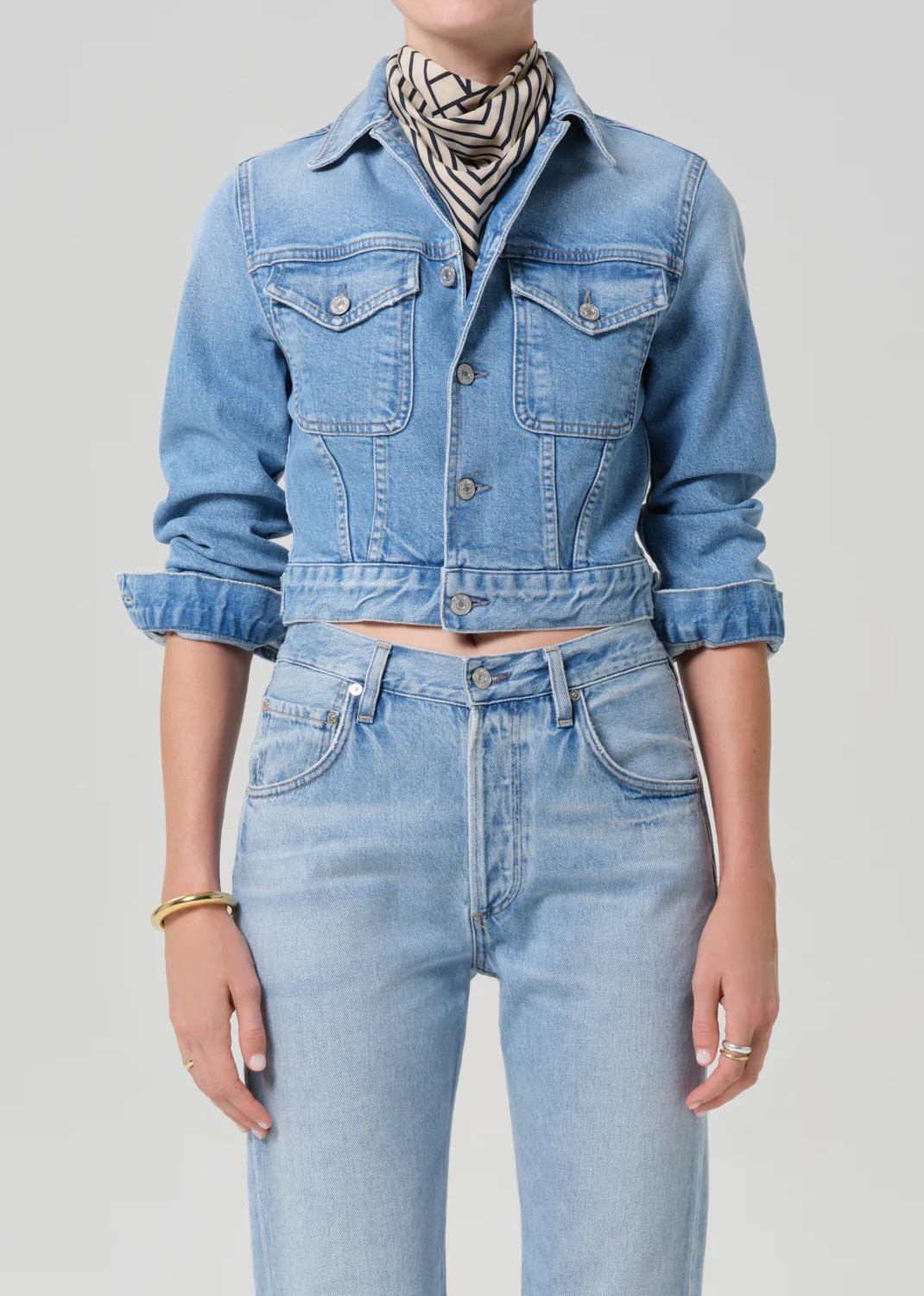 Charisse Shrunken Jacket in Sparrow | Citizens of Humanity