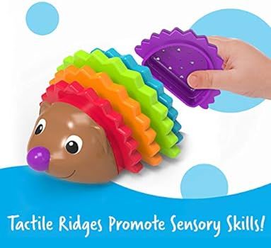 Learning Resources Spike the Fine Motor Hedgehog Rainbow Stackers - 6 Pieces, Ages 18+ months Sta... | Amazon (US)