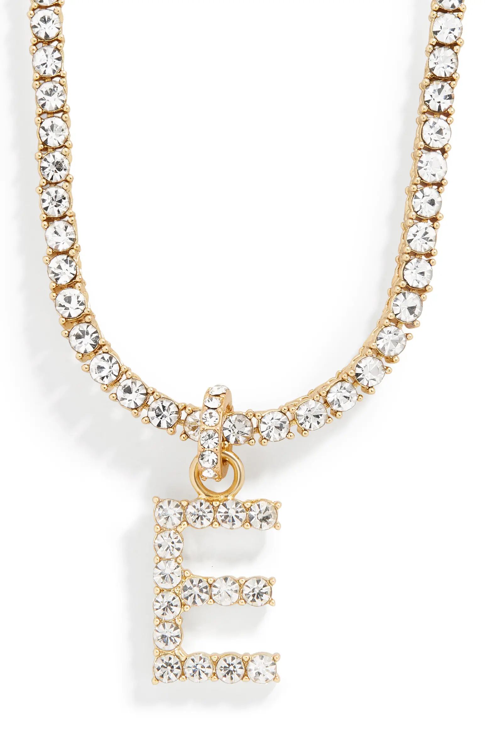 Pavé Initial Collar Necklace | Nordstrom