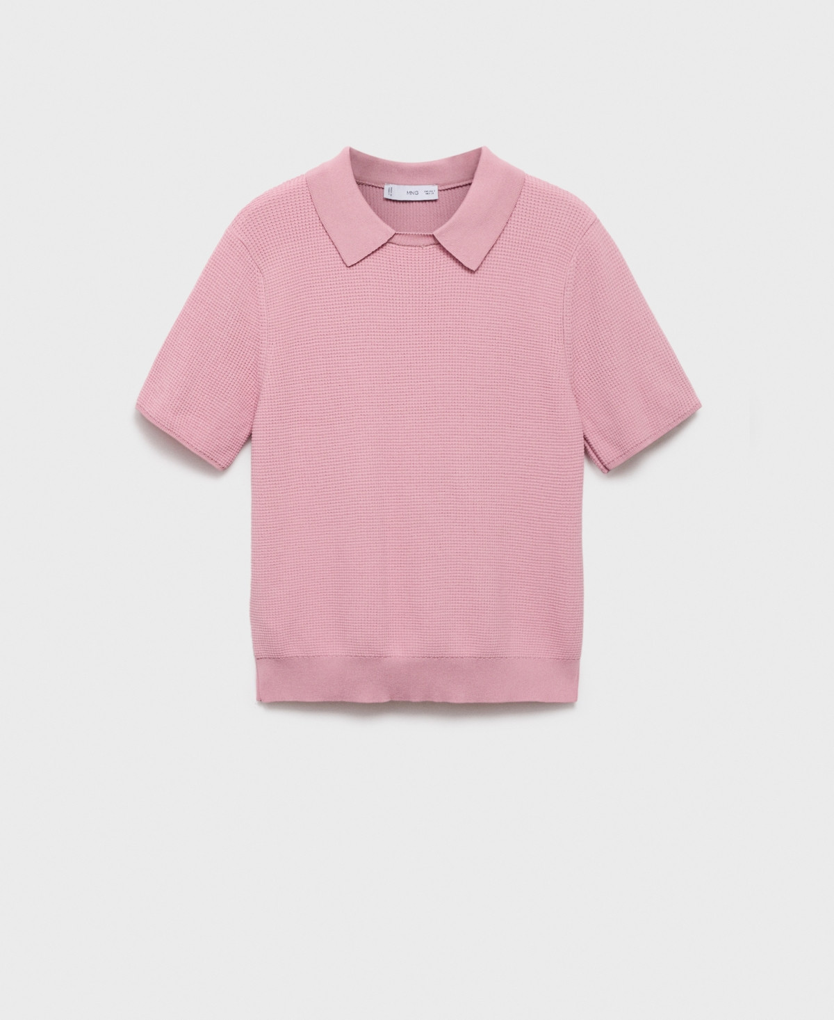 Mango Women's Shirt Collar Sweater - Pastel Pink | Macy's