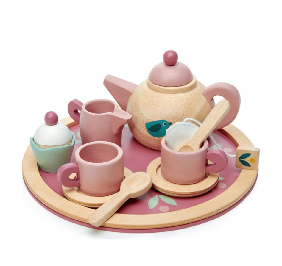 Cutest wooden tea setyea

A wooden tea set featuring a pretty bird motif on the saucers and the side of a solid wood teapot. Includes a pretty cupcake, tea bag, 2 cups and saucers, 2 teaspoons and a milk jug. All presented on a round tray. 

#LTKBaby #LTKKids #LTKBump