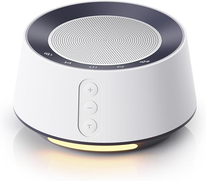 BGOVERSS White Noise Sound Machine with 14 Soothing Sounds and 10 Levels Night Light for Sleeping... | Amazon (US)