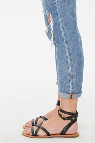 Crisscross Flat Sandals | Forever 21 (US)