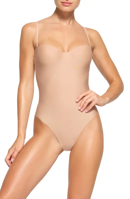 SKIMS Body Molded Underwire Bodysuit in Clay at Nordstrom, Size Xx-Small | Nordstrom