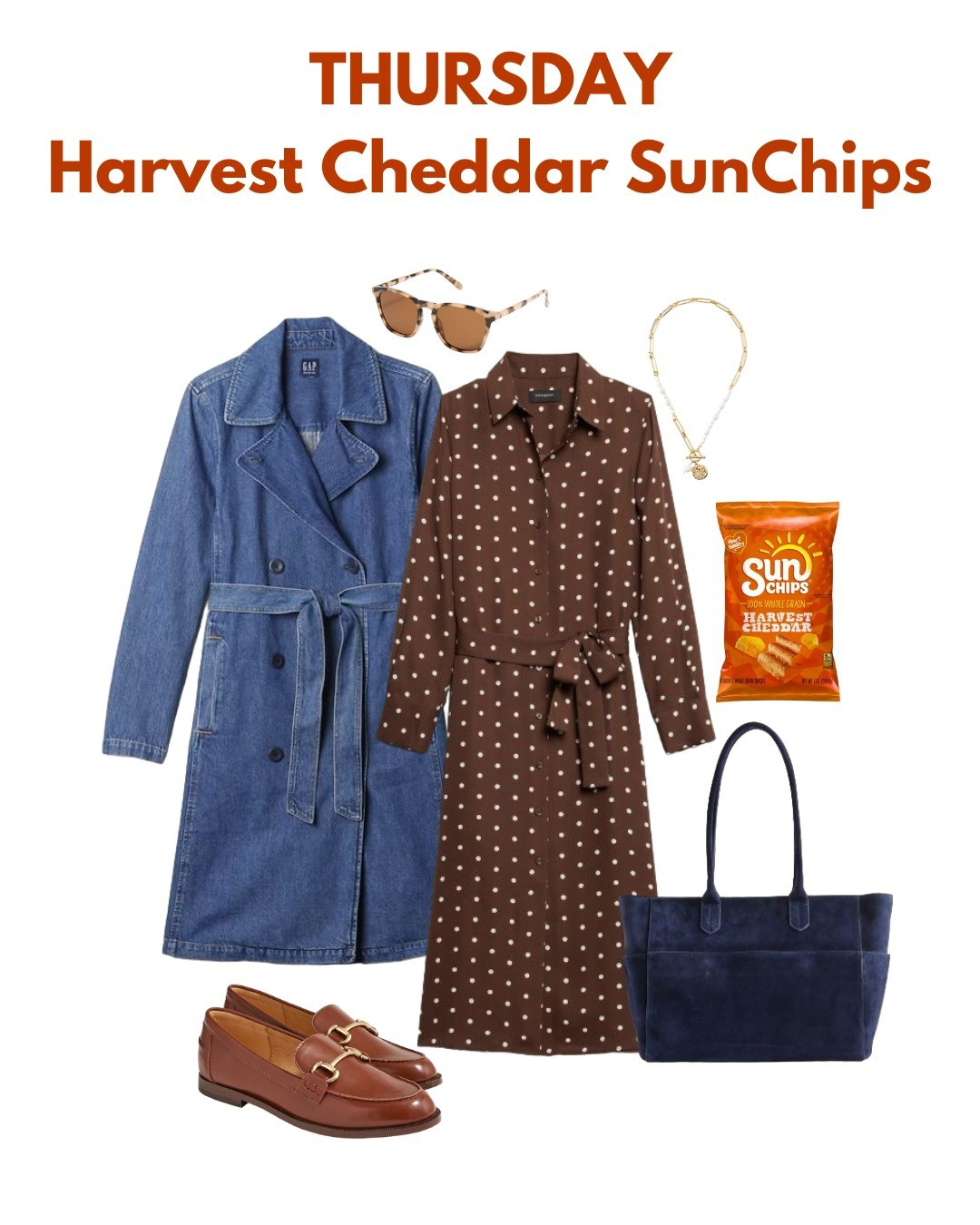 Thursday - Harvest Cheddar Sun chips 🌞

#LTKFindsUnder100 #LTKFindsUnder50 #LTKWorkwear