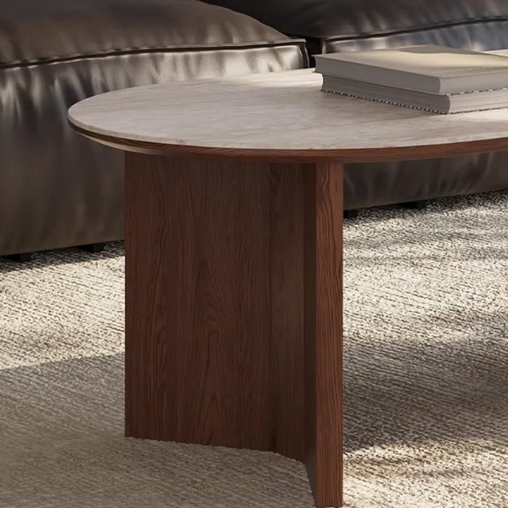 The Invincibles home Oval simple design sense coffee table | Wayfair | Wayfair North America