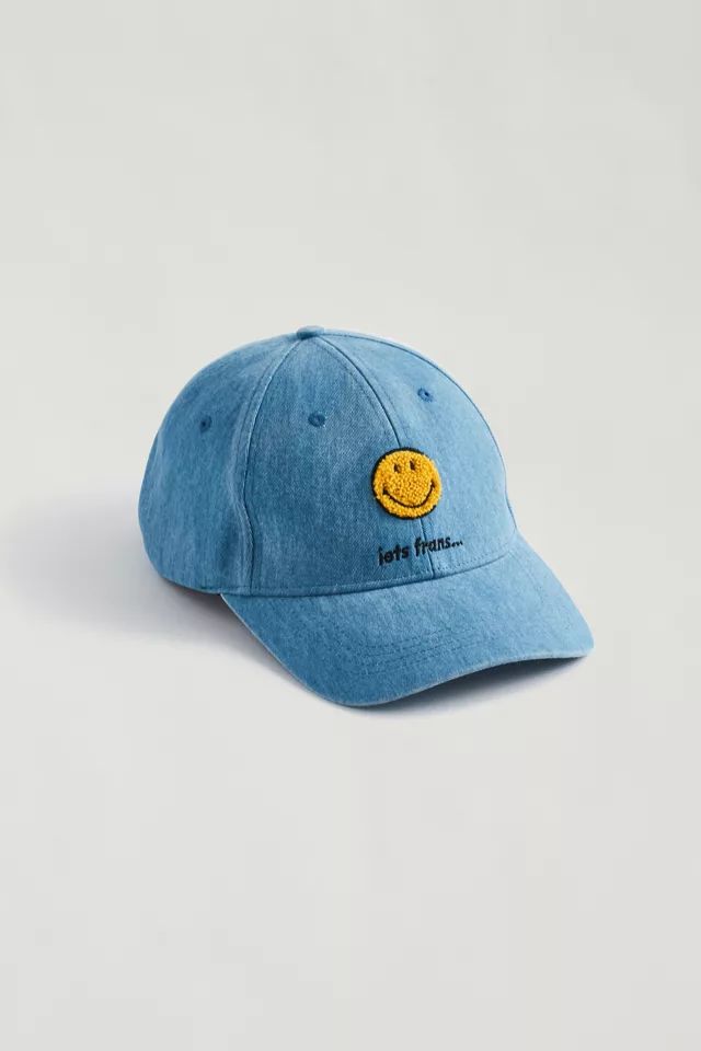 iets frans… X Smiley Denim Baseball Hat | Urban Outfitters (US and RoW)