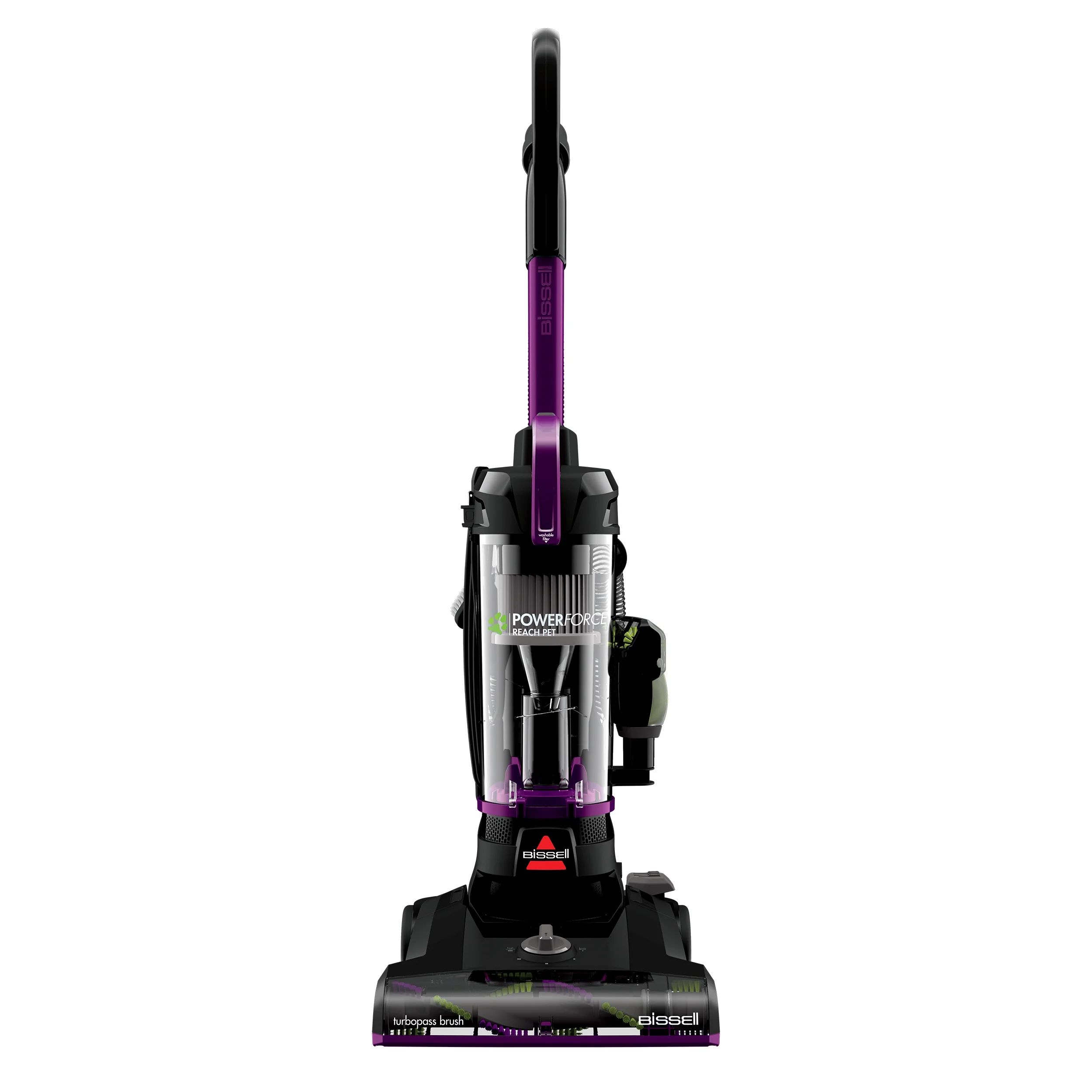 BISSELL Power Force Helix Pet Deluxe Bagless Upright Vacuum with Live Wand 3334 | Walmart (US)